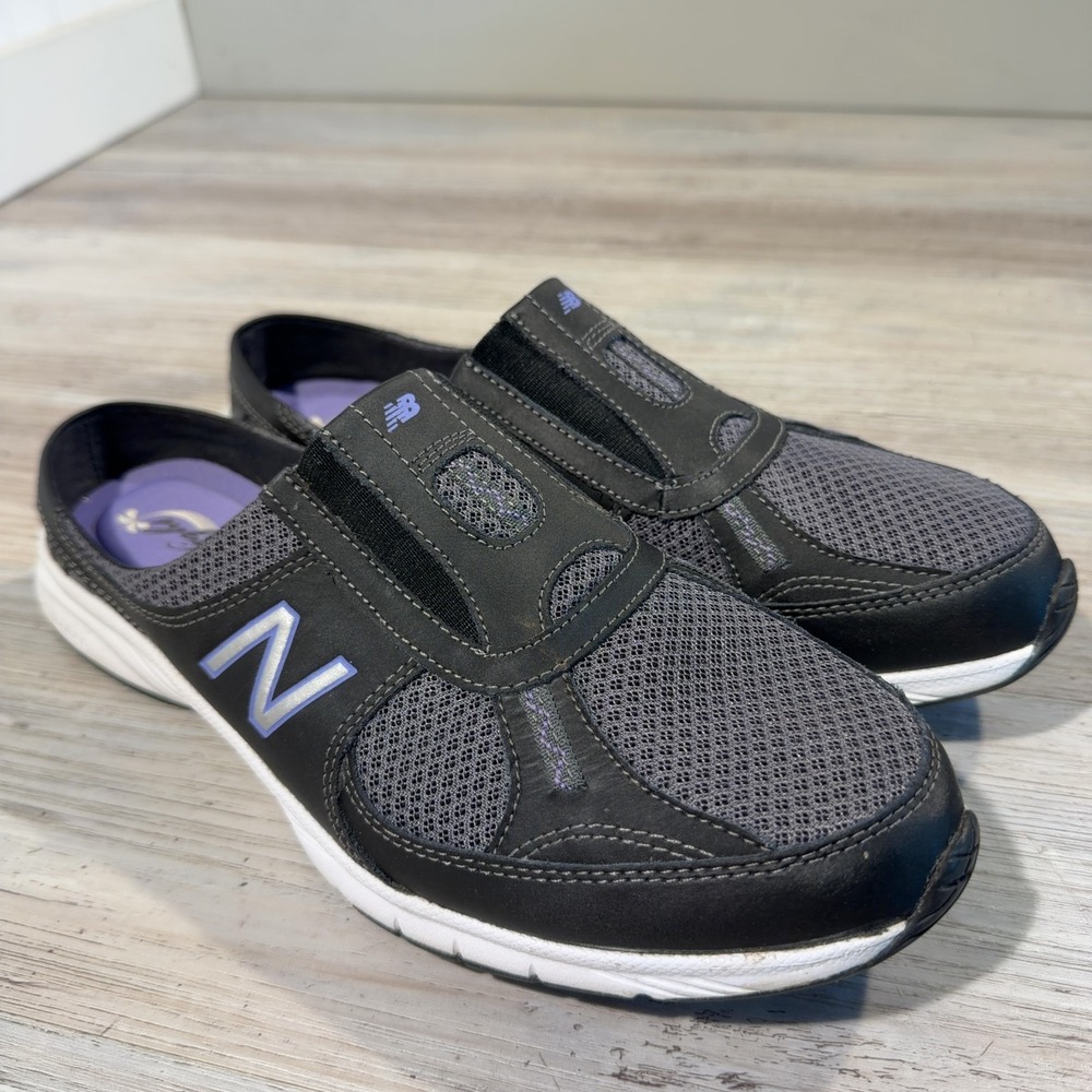 New Balance Everlight Mules Women's Sz 10.5 Black WW520BP Comfort Slip In